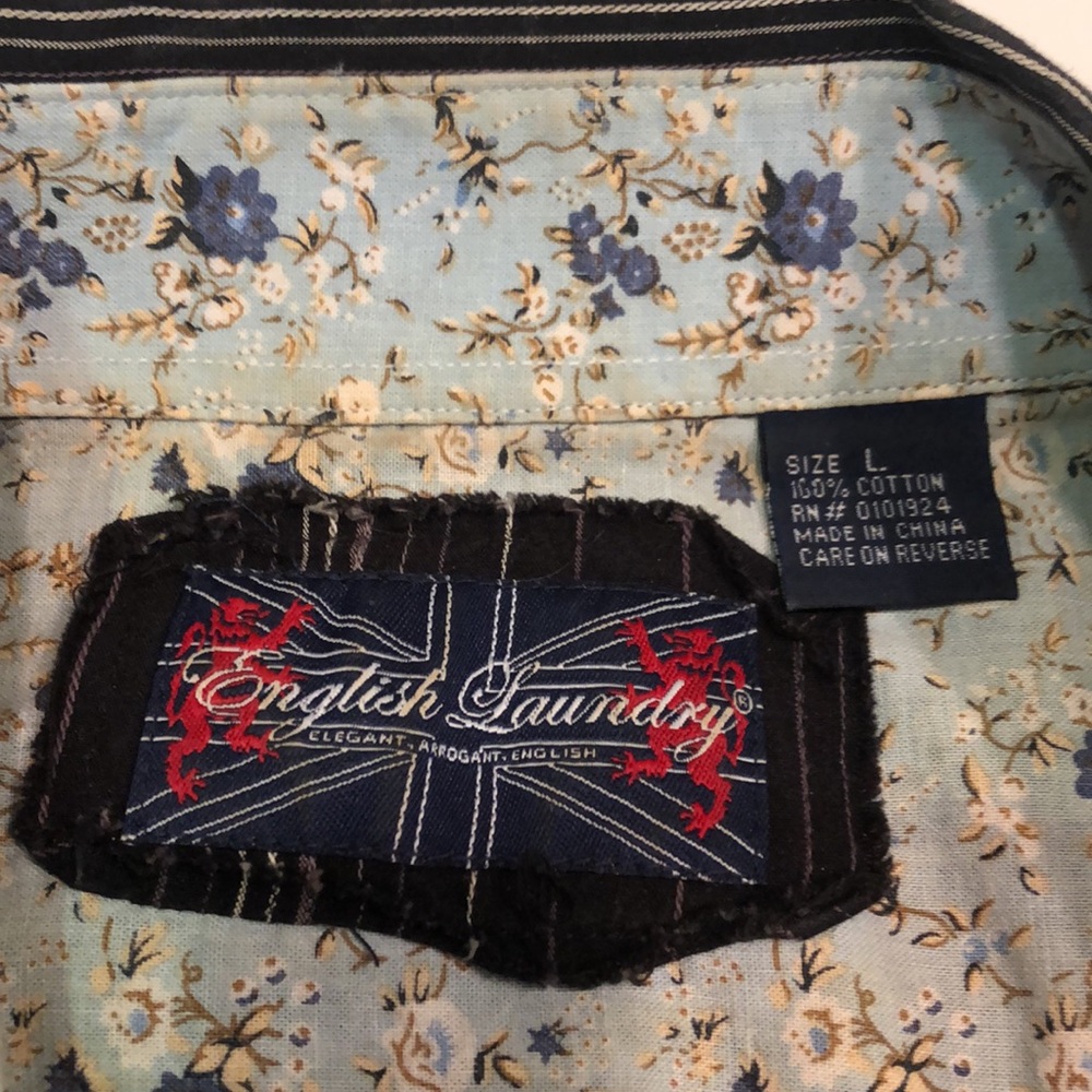 Super Cool Designer Button Down - Picture 6 of 7